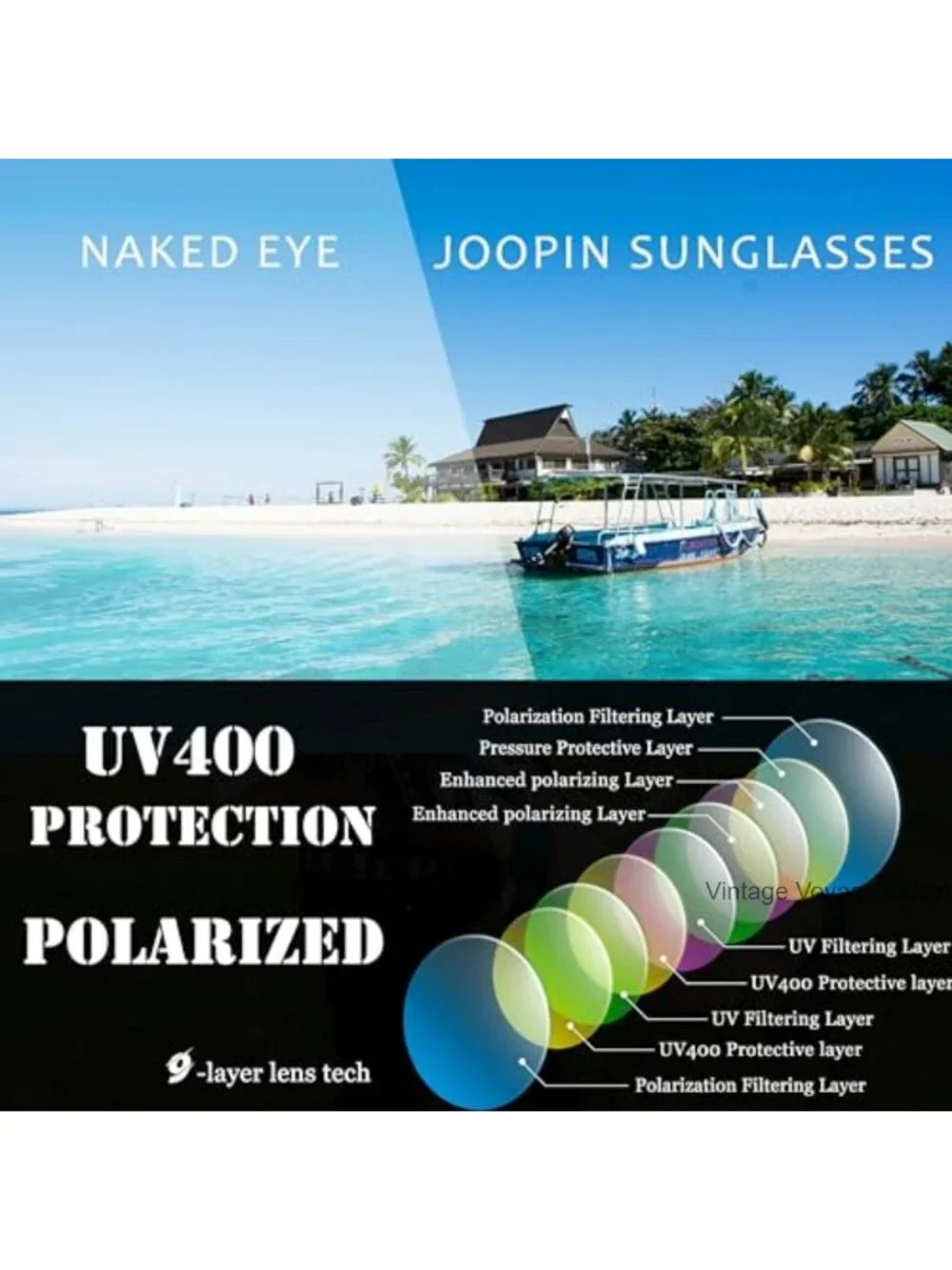 Oversized Butterfly Sunglasses UV400 Protection TAC Lens